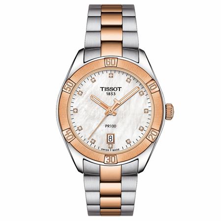 T101.910.22.116.00 Tissot Pr100 Sport Chic Bayan Kol Saati T1019102211600
