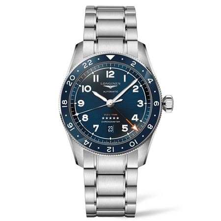 L3.812.4.93.6 Longines Spirit Zulu Time Erkek Kol Saati L38124936