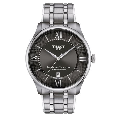 T139.407.11.068.00 Tissot Chemin Des Tourelles Powermatic 80 Erkek Kol Saati T1394071106800