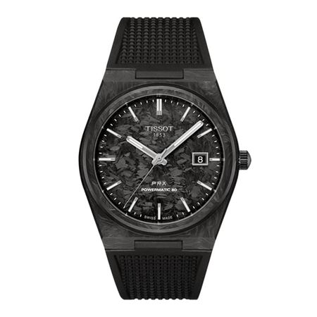 T137.907.97.201.00 Tissot PRX CARBON Powermatic 80 Erkek Kol Saati T1379079720100