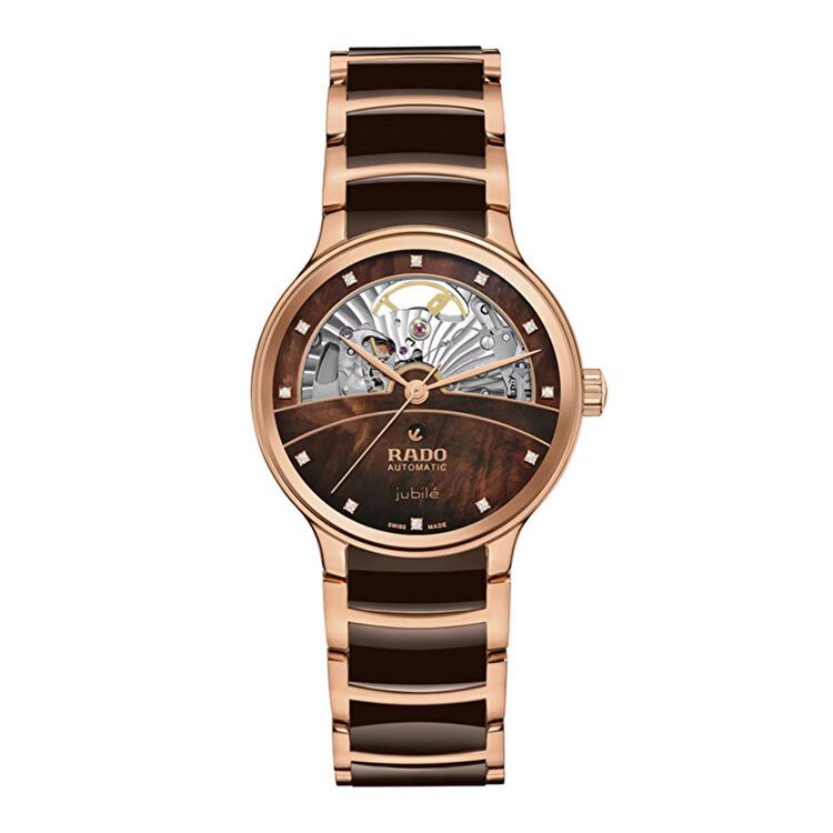 R30029902 Rado Centrix Automatic Diamonds Open Heart Kadın Kol Saati