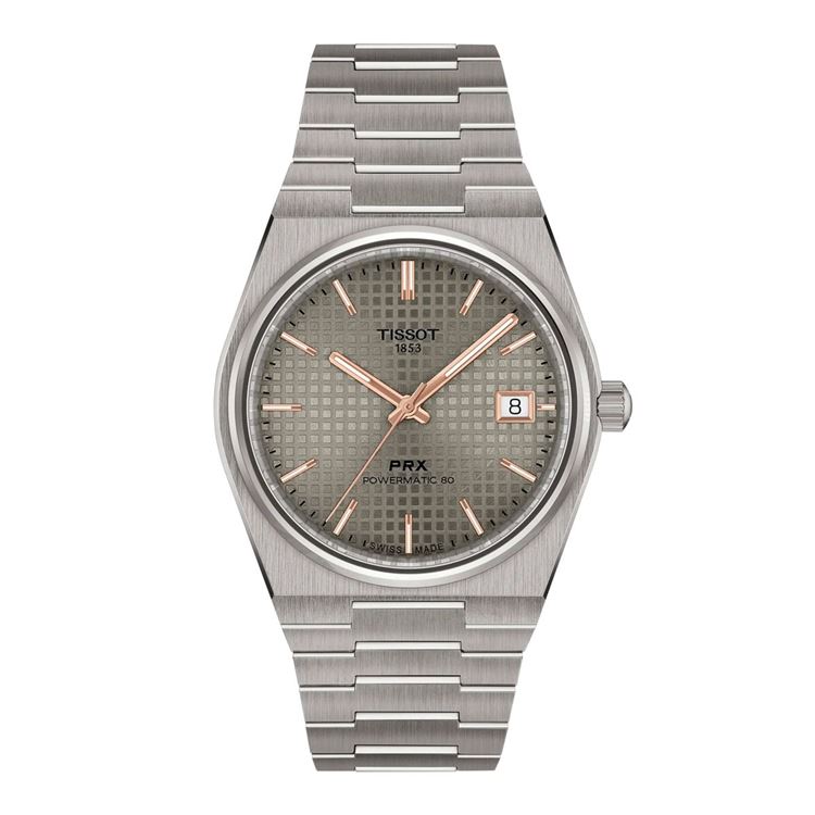 T137.807.44.061.00 Tissot PRX 38mm  Erkek Kol Saati T1378074406100